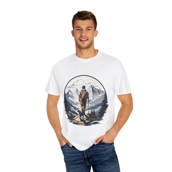 Adventure Awaits Unisex Garment-Dyed T-Shirt - Do What You Want - Image 4