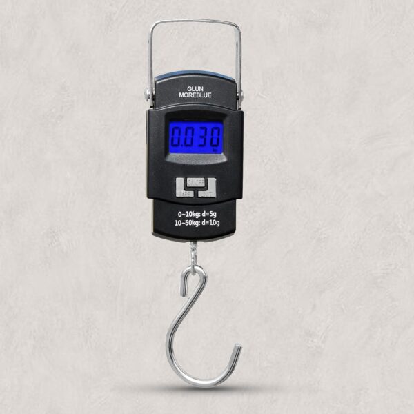 GLUN® Electronic Portable Digital LED Screen Luggage Weighing Scale, 50 kg - Image 2