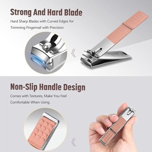 Manicure pedicure kit, nail Cutter set, uses16 in1 Tool kit - Image 2