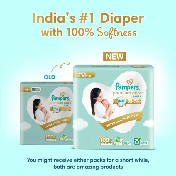 Pampers Premium Care Pant Style Baby Diapers - Image 2