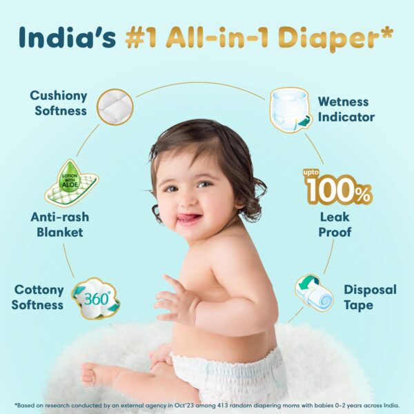 Pampers Premium Care Pant Style Baby Diapers - Image 6