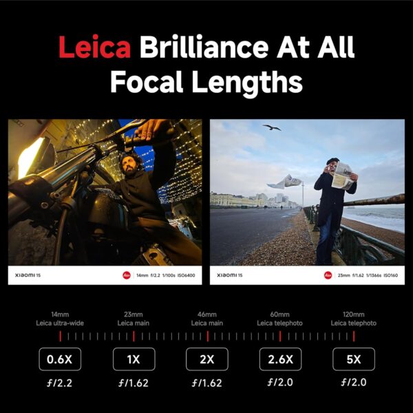 Xiaomi 15 (White, 12GB/512GB)| 50 MP Leica Triple Camera - Image 8