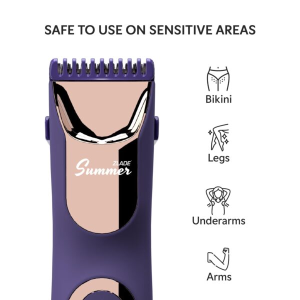 Zlade Summer Pro Bikini Trimmer for Women - IPX-7 Rated Waterproof - Image 3